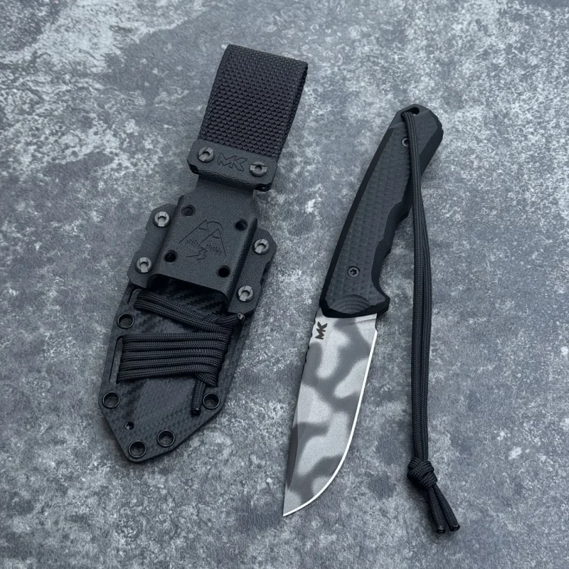 MK Knives & Tools - Venn MK-08.0054 Camo DLC Elmax Black G10 Holstex 01